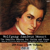 Wolfgang Amadeus Mozart : The Complete Sonatas for Violin and Piano, CD 4 (1957) artwork