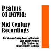 Psalms of David: Mid Century Recordings artwork