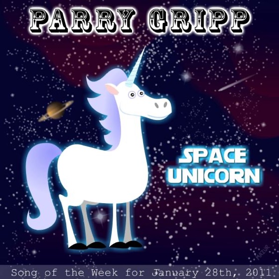 Cover artwork for Space Unicorn