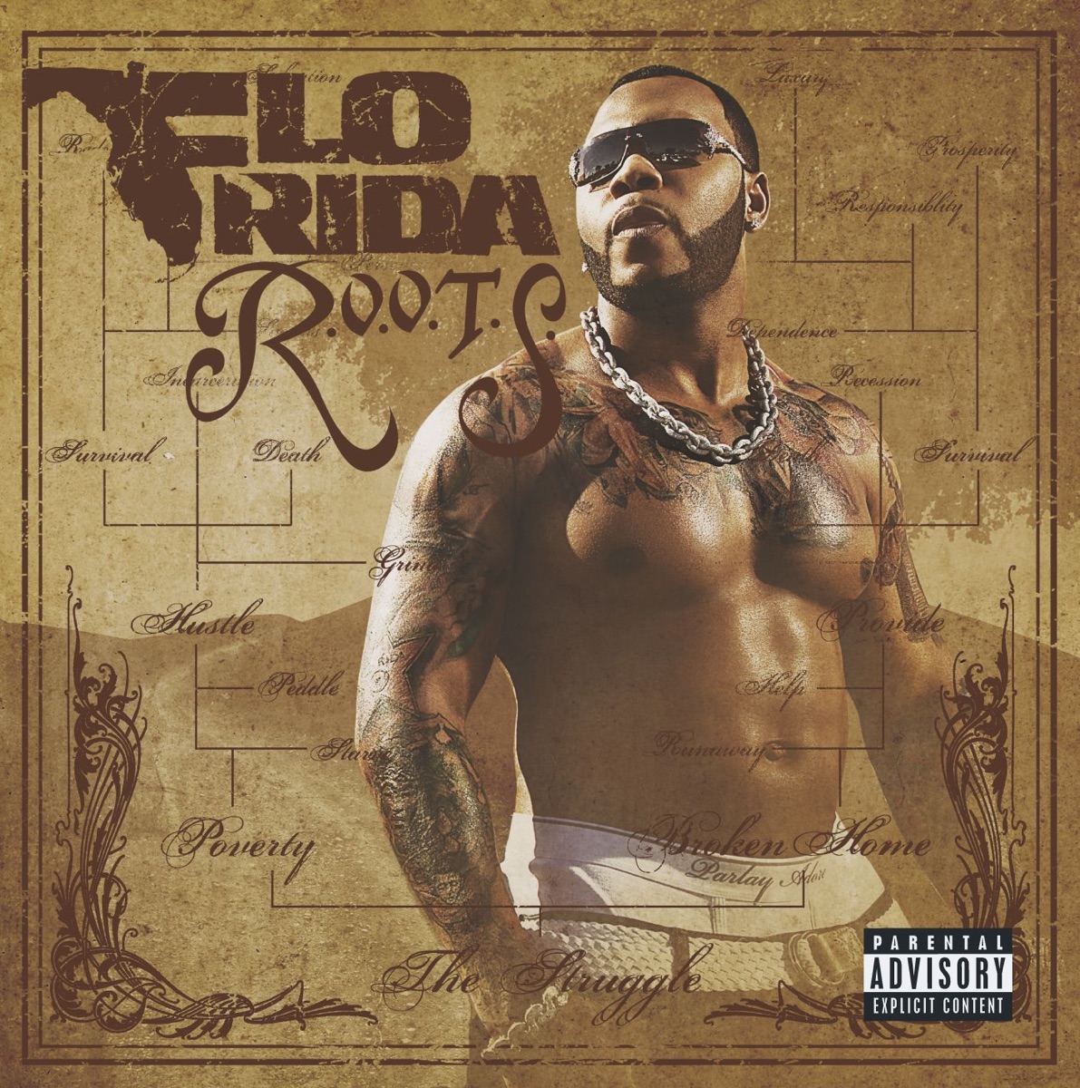 R O O T S Album Cover By Flo Rida