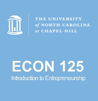 ECON 125 | Introduction to Entrepreneurship cover