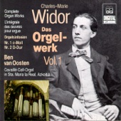 Widor: Complete Organ Works Vol. 1 artwork