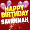 Happy Birthday Savannah (Electro Version) - White Cats Music lyrics