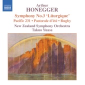 Honegger: Symphony No. 3 'Liturgique', Pacific 231 & Rugby artwork