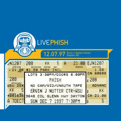 LivePhish 12/7/97 (Ervin J. Nutter Center, Dayton, OH) - Phish