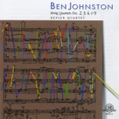 Ben Johnston: String Quartets Nos. 2, 3, 4, & 9 artwork