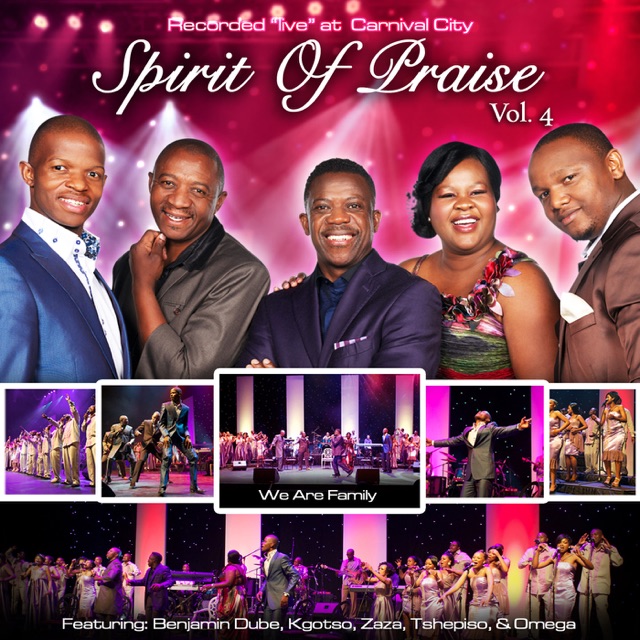 Spirit of Praise, Vol. 4 (Live) Album Cover