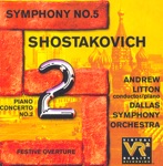 Andrew Litton & Dallas Symphony Orchestra - Symphony No. 5 in D Minor, Op. 47: II. Allegretto