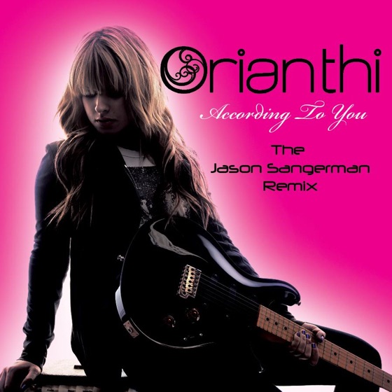 Cover artwork for According to You (The Jason Sangerman Remix)