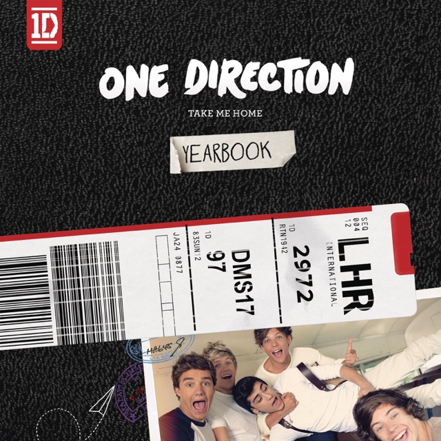 One Direction Take Me Home (Yearbook Edition) Album Cover