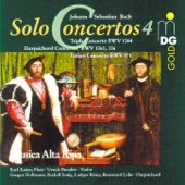 Bach: Complete Solo Concertos, Vol. 4 artwork