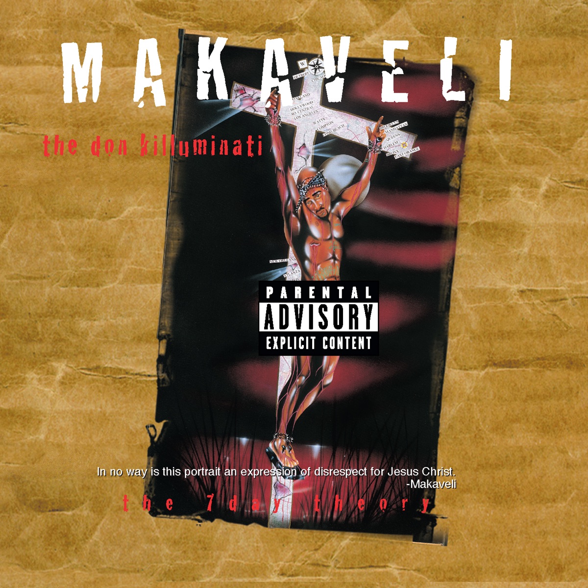 makaveli album back cover