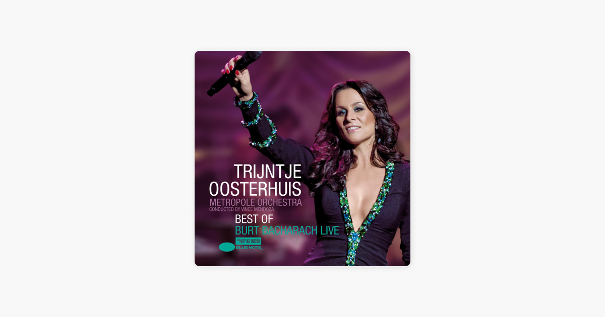 trijntje oosterhuis best of burt bacharach live