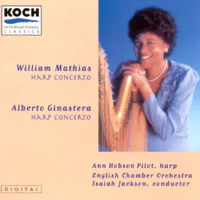 Mathias: Harp Concerto; Ginastera: Harp Concerto - Alberto Ginastera