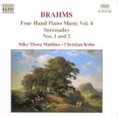 Brahms: Four Hand Piano Music, Vol. 4 artwork