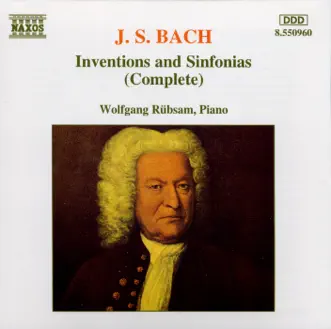 Bach: Inventions and Sinfonias (Complete) by Wolfgang Rübsam album reviews, ratings, credits