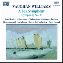 VAUGHAN WILLIAMS/A SEA SYMPHONY cover art