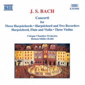 Bach: Concerti for Harpsichords, Recorders & Violins artwork