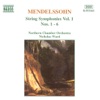 Mendelssohn: String Symphonies Nos. 1 - 6
