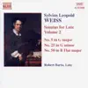 Weiss: Sonatas For Lute, Volume 2 album lyrics, reviews, download