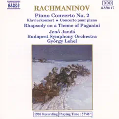 Rachmaninov: Piano Concerto No. 2 & Paganini Rhapsody by Budapest Symphony Orchestra, Gyorgy Lehel & Jenő Jandó album reviews, ratings, credits