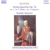 Haydn: String Quartets, Op. 76 Nos. 1-3 artwork