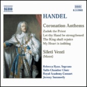 Handel: Coronation Anthems; Silete Venti artwork