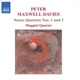 MAXWELL DAVIES/NAXOS QUARTETS NOS 1 & 2 cover art