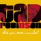 Did You Ever Wonder? - Tad Robinson lyrics