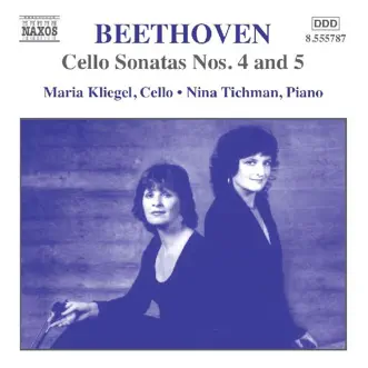 Beethoven: Cello Sonatas Nos. 4 and 5, Op. 102 by Maria Kliegel, Nina Tichman & Tabea Zimmermann album reviews, ratings, credits