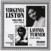 Virginia Liston Vol. 2 (1924-1926) Lavinia Turner (1921-1922)
