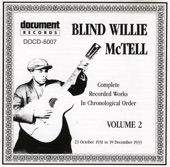 Blind Willie McTell, Vol. 2 (1931-1933) artwork