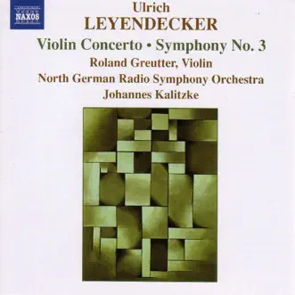 Violin Concerto: I. Allegro by Johannes Kalitzke, NDR Symphony Orchestra & Roland Greutter song reviws