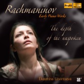 Rachmaninov: Early Piano Works artwork
