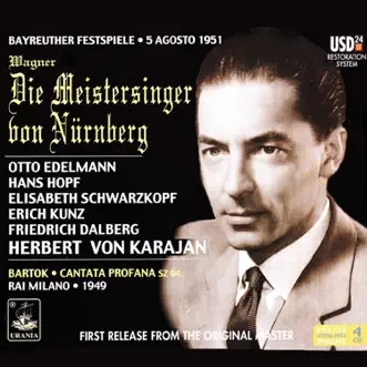 Wagner: Die Meistersinger von Nürnberg by Bayreuth Festival Orchestra, Orchestra Sinfonica di Milano della RAI, Bayreuth Festival Choir, Coro di Milano della RAI & Herbert von Karajan album reviews, ratings, credits