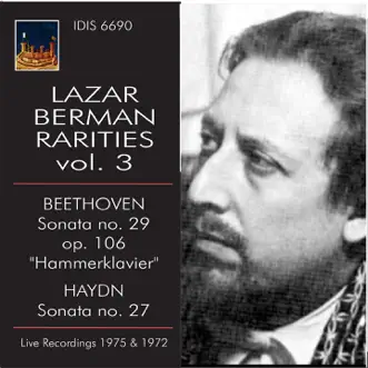 Lazar Berman Rarities, Vol. 3 (Live) by Lazar Berman album reviews, ratings, credits