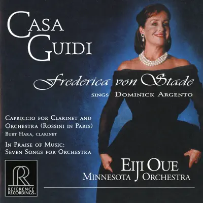 Argento: Casa Guidi, Capriccio "Rossini in Paris" & in Praise of Music - Frederica Von Stade