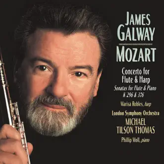 James Galway Plays Mozart: K. 299 & K. 376 & K. 296 by James Galway, Marisa Robles, London Symphony Orchestra, Michael Tilson Thomas & Philip Moll album reviews, ratings, credits