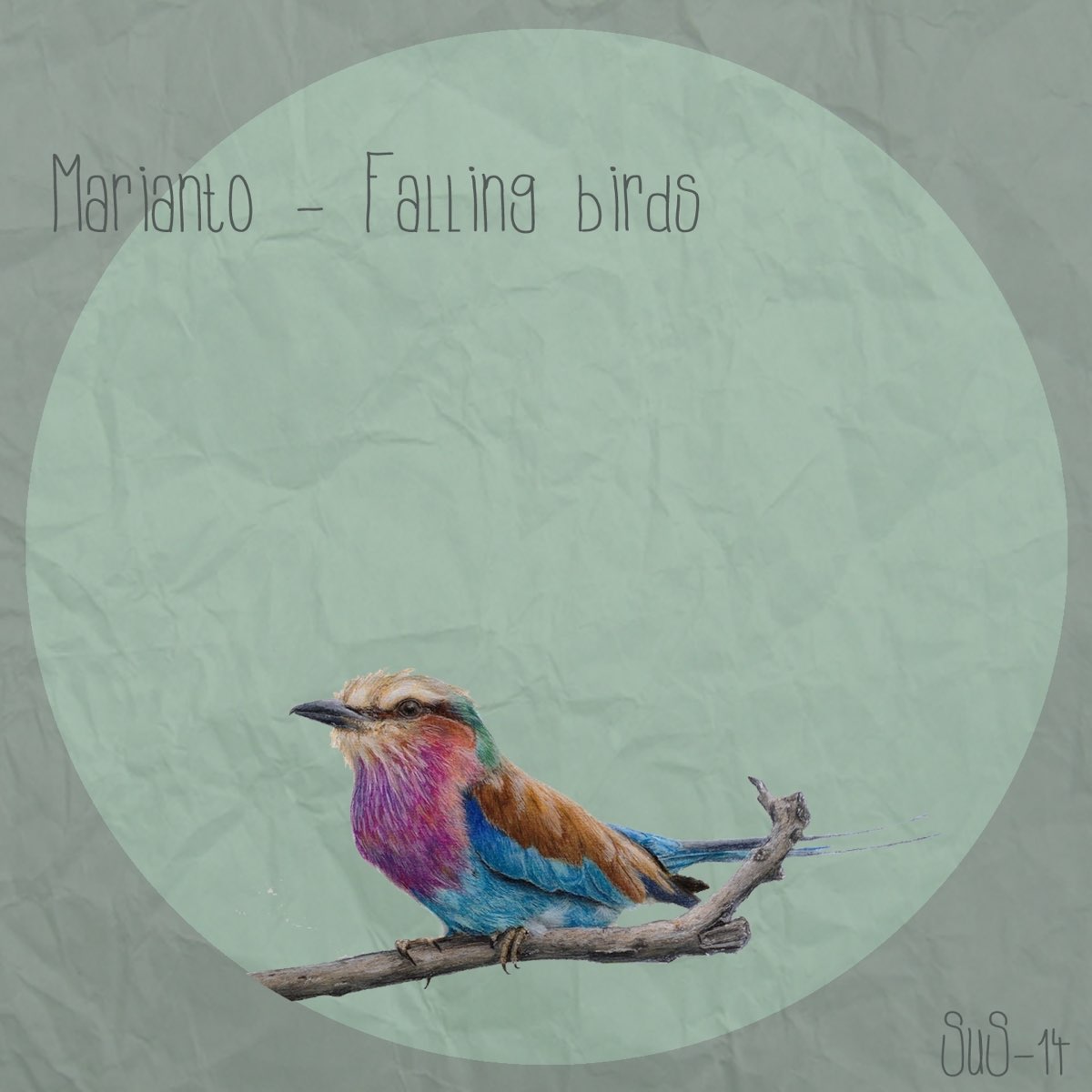 Fallen Bird Prince Canary. Birds text Creative.