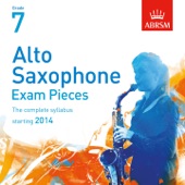 Sixty for Sax: Saxophone comique artwork