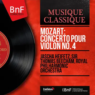Mozart: Concerto pour violon No. 4 (Mono Version) - Single - Royal Philharmonic Orchestra