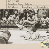 Bali 1928 Gamelan Gong Kebyar: Belaluan Pangkung Busungbiu artwork