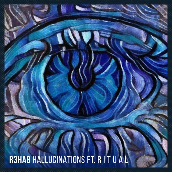 Cover artwork for Hallucinations (feat. R I T U a L)