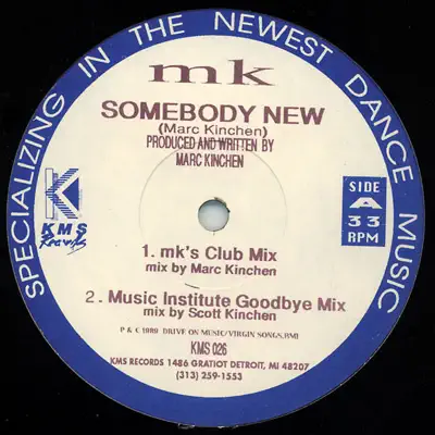 Somebody New - EP - MK Somebody New - EP - MK