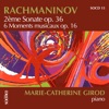 Rachmaninoff: Sonata No. 2 in B-Flat Minor, Op. 36 & 6 Moments Musicaux, Op. 16 artwork