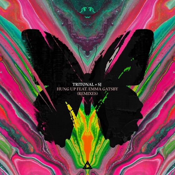 Cover artwork for Hung Up (feat. Emma Gatsby) [Cuebrick Remix]