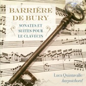 Barrière, De Bury: Sonates et suites pour le clavecin artwork