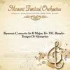 Bassoon Concerto In B Major, Kv 191: Rondo - Tempo Di Menuetto - Single (with Alberto Lizzio) - Single album lyrics, reviews, download
