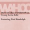 Don't Take It Personal (feat. Paul Randolph) [Georg Levin Edit] artwork