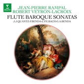 Quantz, CPE Bach, F & GA Benda: Flute Baroque Sonatas artwork